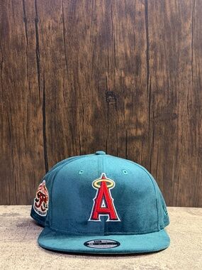 NWT New Era 9FIFTY Los Angeles Angels Teal Snapback Hat OSFA